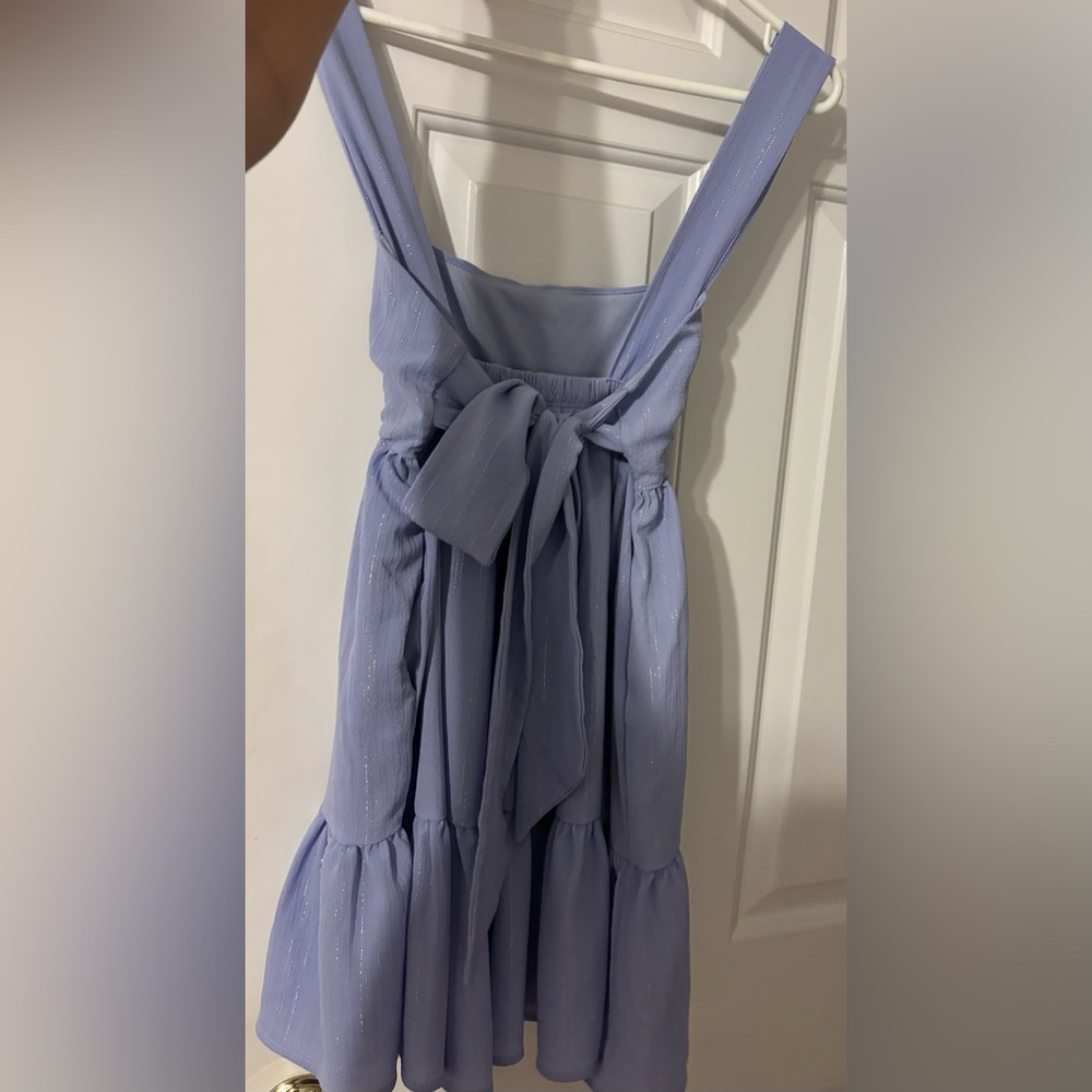 Lucy in the sky mini dress with bow in back